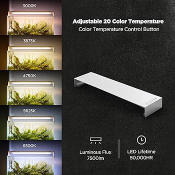 Amazon.com : ONF Flat One+ 36 Inch 24/7 Cycle Aquarium Light